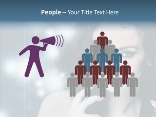 Space Attractive Party Entertainer PowerPoint Template