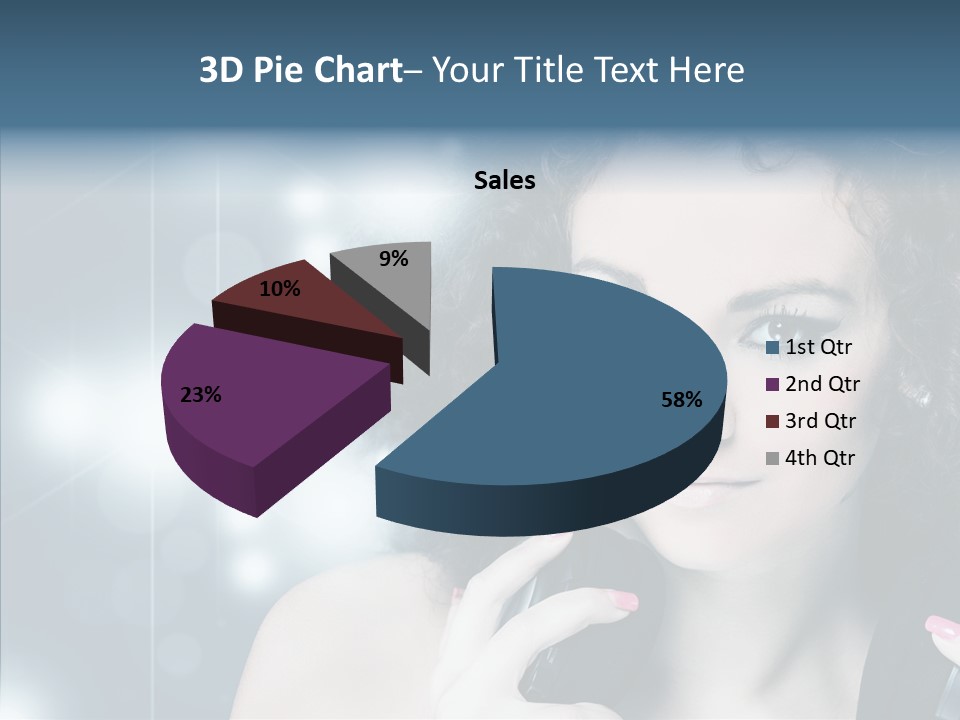 Space Attractive Party Entertainer PowerPoint Template