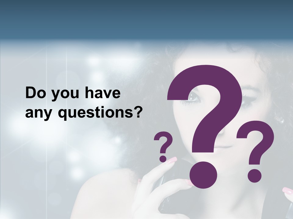 Space Attractive Party Entertainer PowerPoint Template