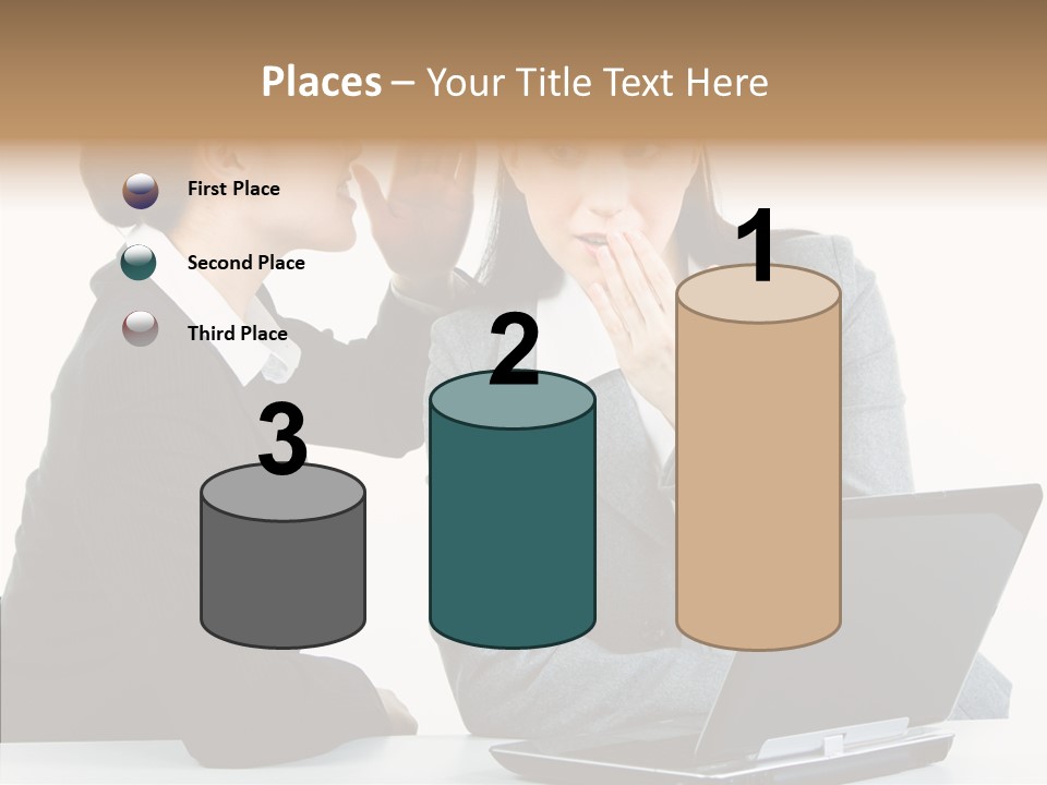 Professional Female Hand PowerPoint Template