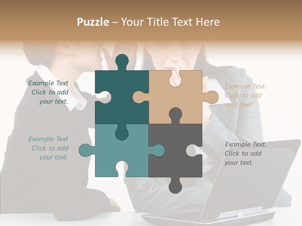 Professional Female Hand PowerPoint Template