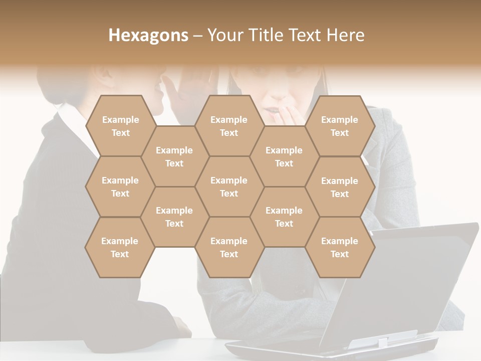 Professional Female Hand PowerPoint Template