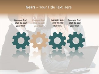 Professional Female Hand PowerPoint Template