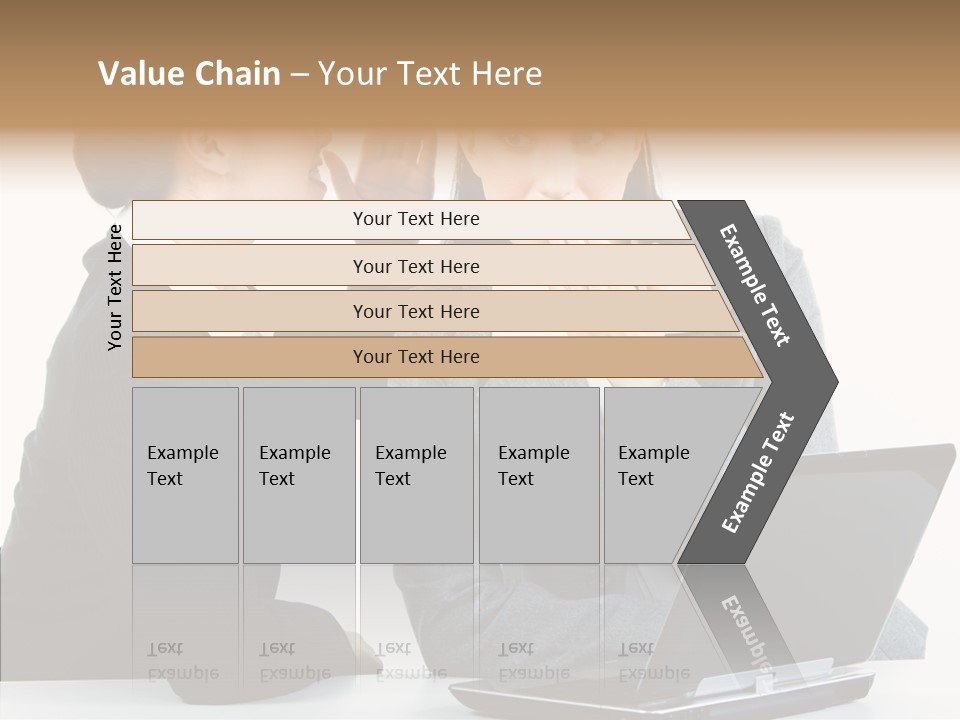 Professional Female Hand PowerPoint Template