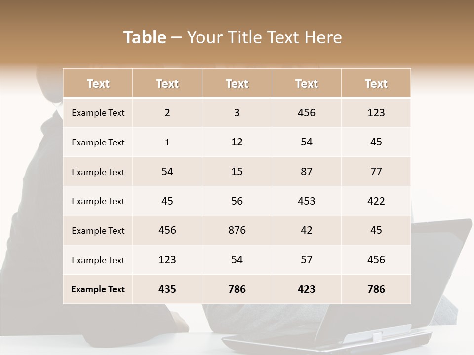 Professional Female Hand PowerPoint Template
