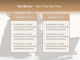 Professional Female Hand PowerPoint Template