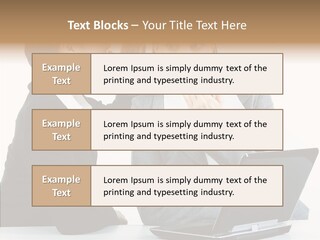 Professional Female Hand PowerPoint Template