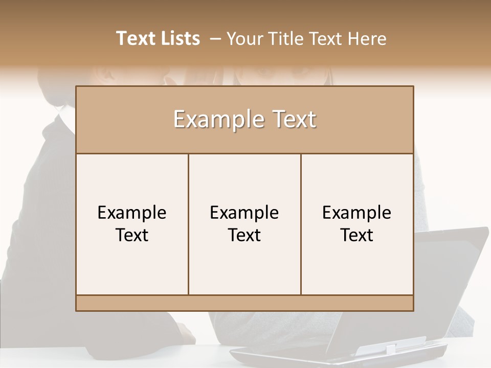 Professional Female Hand PowerPoint Template
