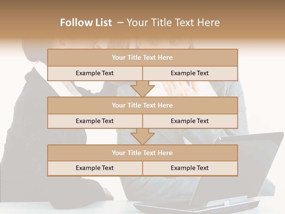 Professional Female Hand PowerPoint Template