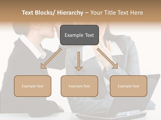 Professional Female Hand PowerPoint Template