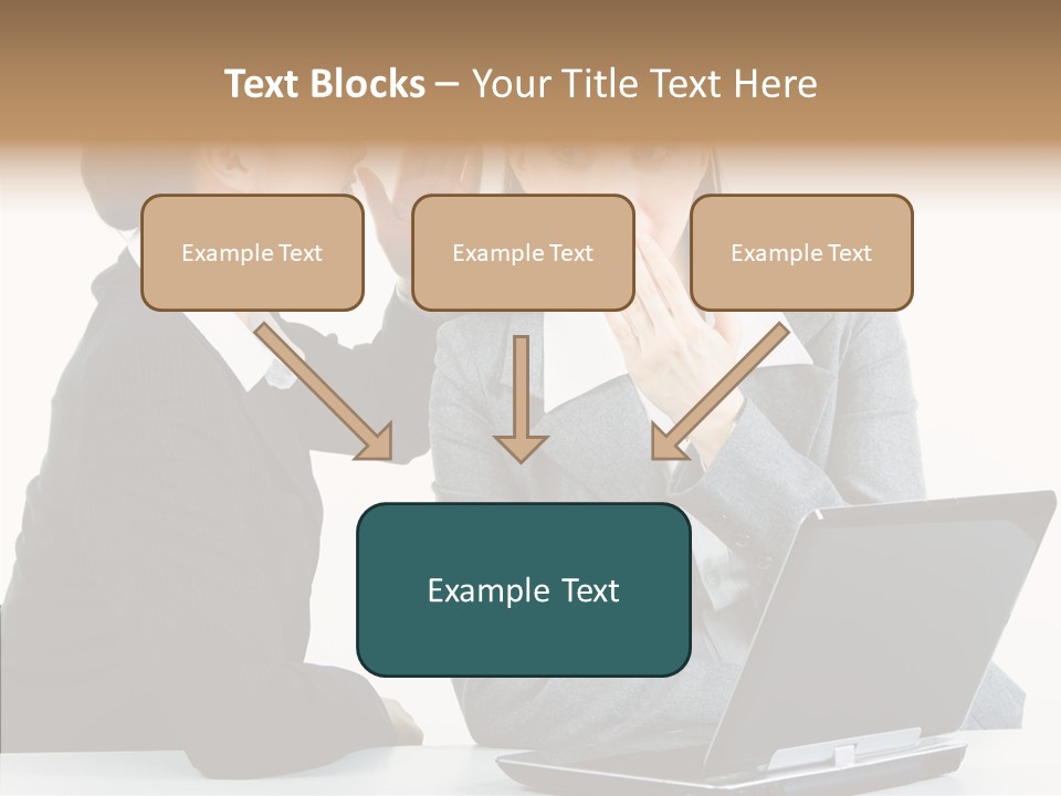 Professional Female Hand PowerPoint Template