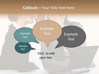 Professional Female Hand PowerPoint Template