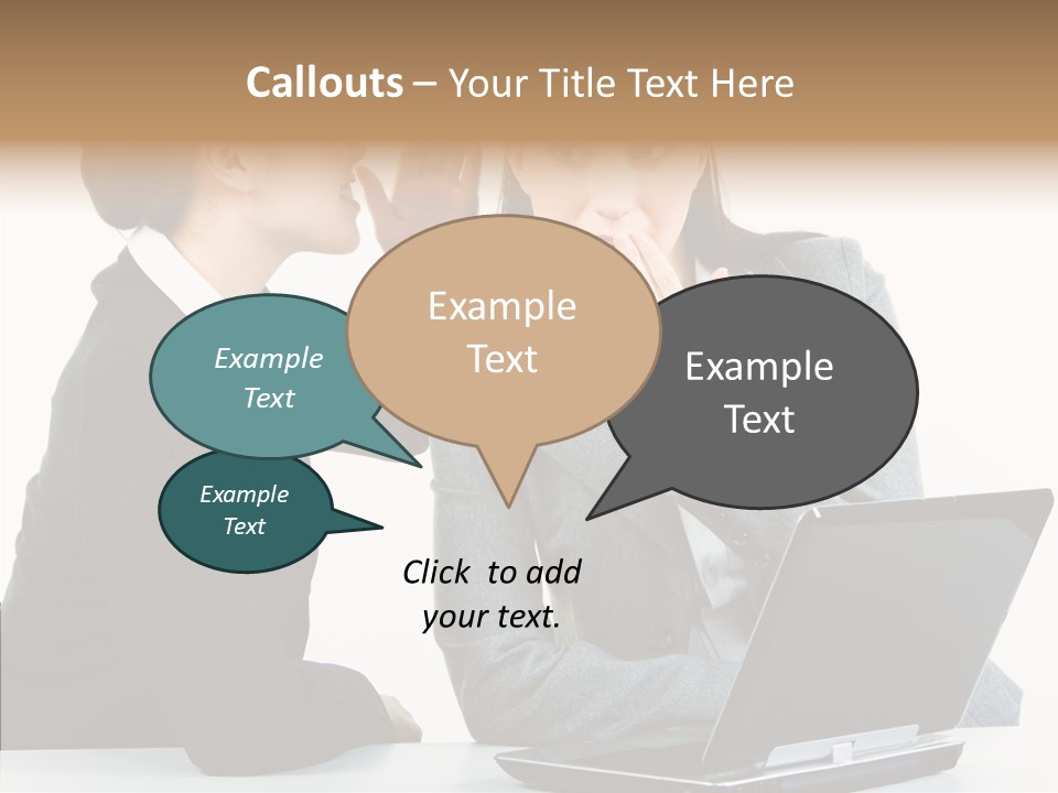 Professional Female Hand PowerPoint Template
