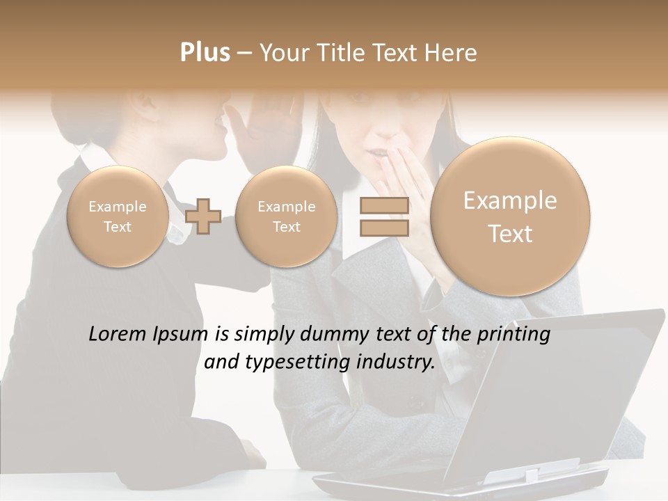 Professional Female Hand PowerPoint Template