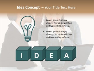 Professional Female Hand PowerPoint Template