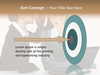 Professional Female Hand PowerPoint Template