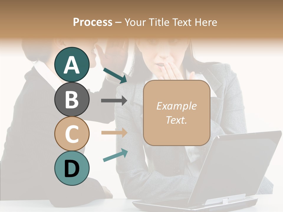 Professional Female Hand PowerPoint Template