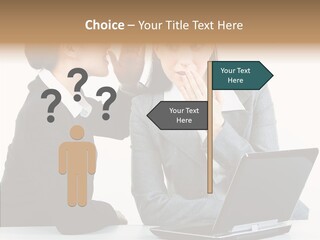 Professional Female Hand PowerPoint Template