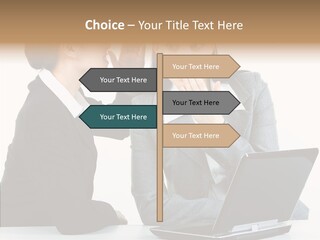 Professional Female Hand PowerPoint Template