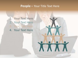 Professional Female Hand PowerPoint Template