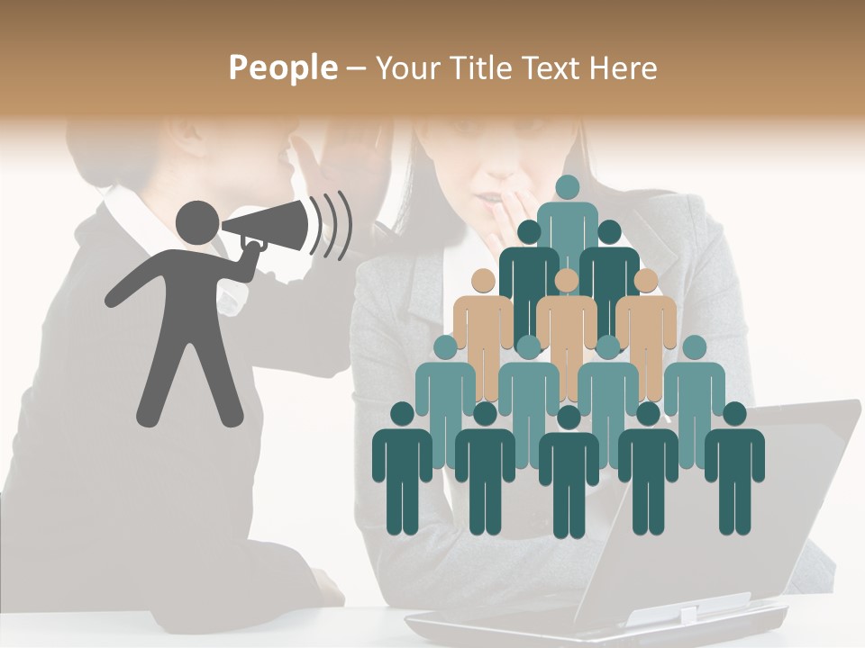 Professional Female Hand PowerPoint Template