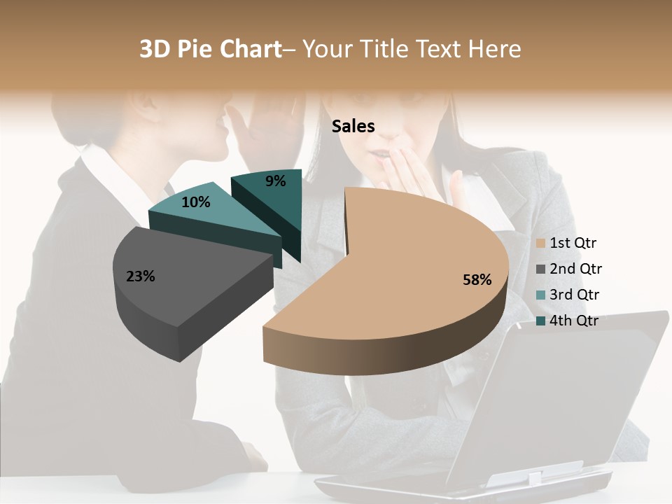 Professional Female Hand PowerPoint Template