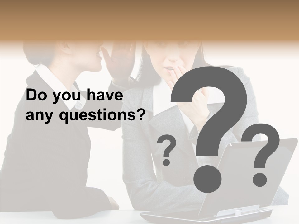 Professional Female Hand PowerPoint Template