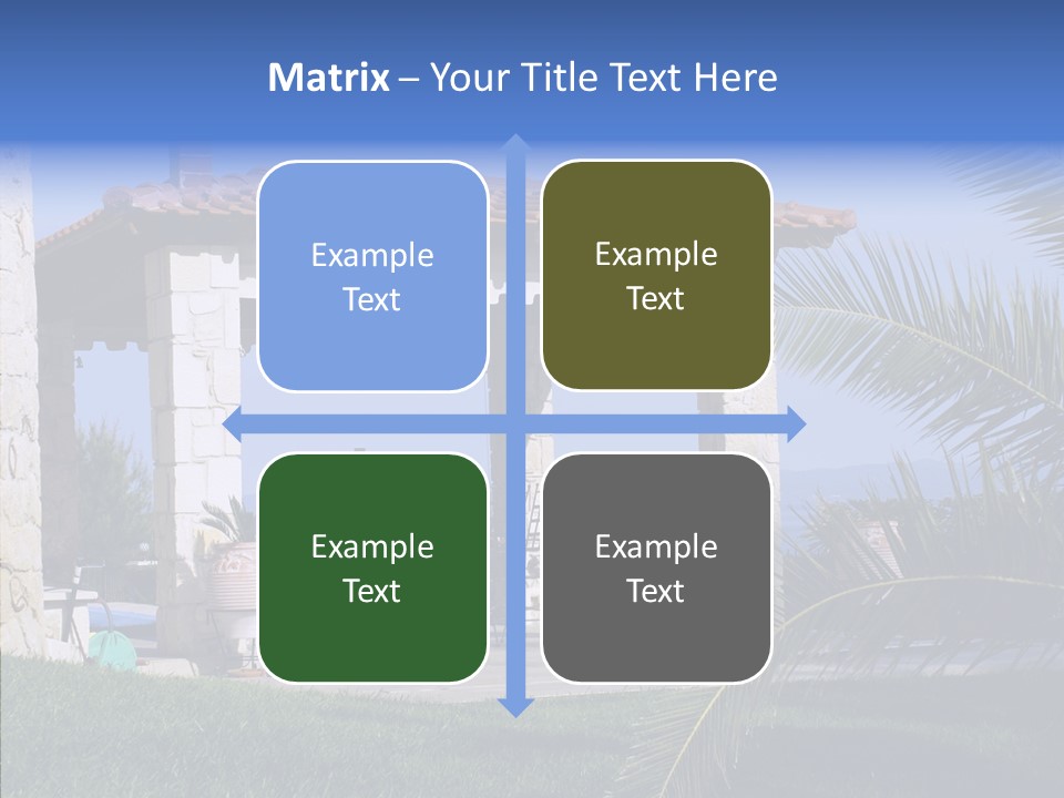 Colorful Residential Home PowerPoint Template