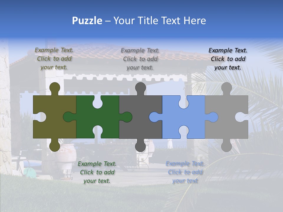 Colorful Residential Home PowerPoint Template