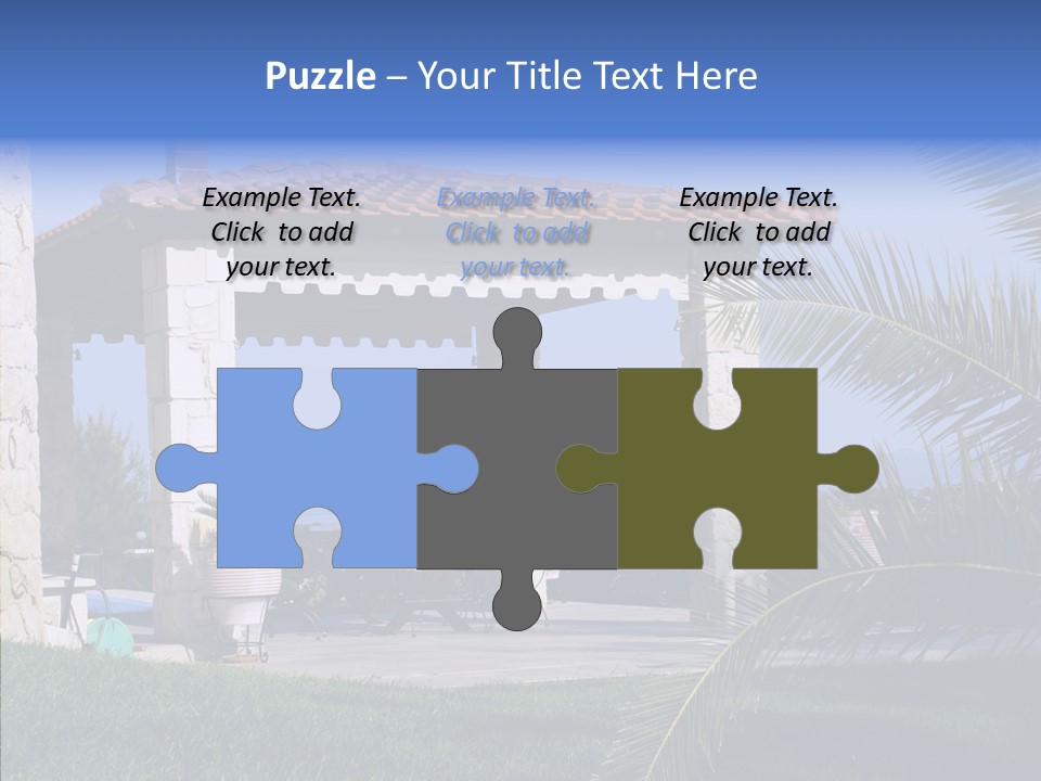 Colorful Residential Home PowerPoint Template