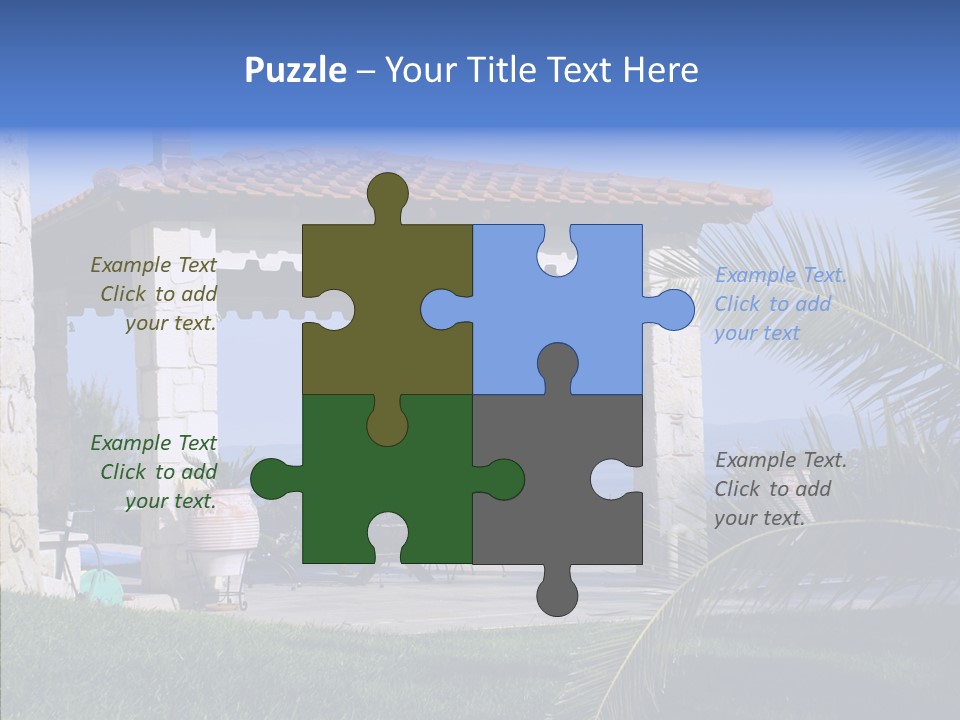 Colorful Residential Home PowerPoint Template