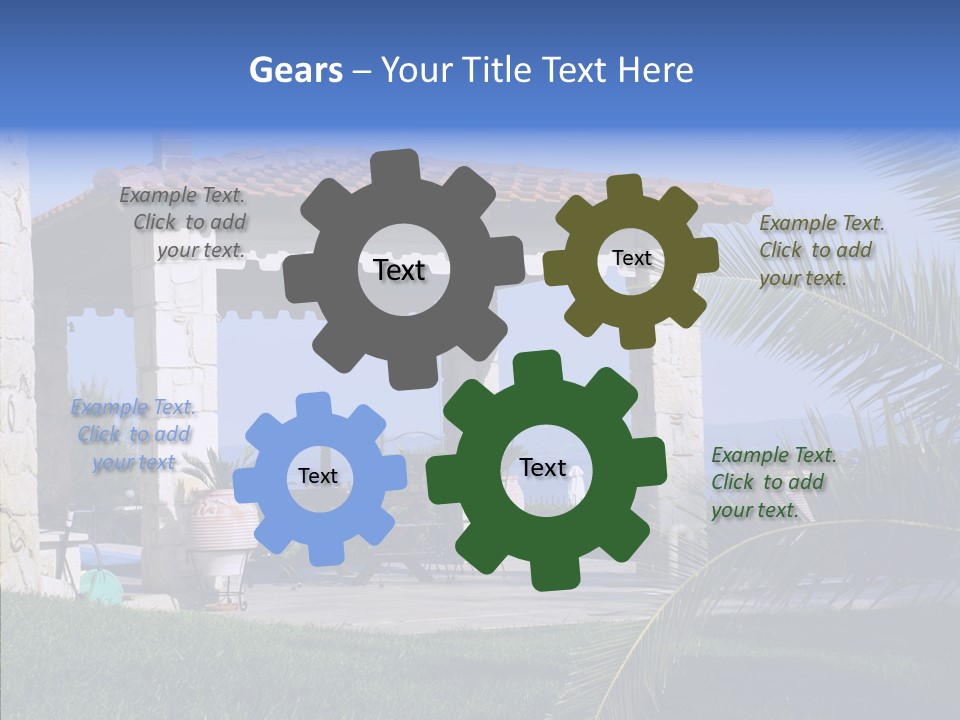 Colorful Residential Home PowerPoint Template