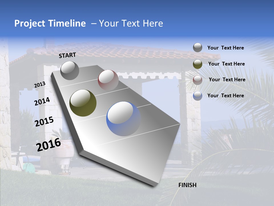 Colorful Residential Home PowerPoint Template