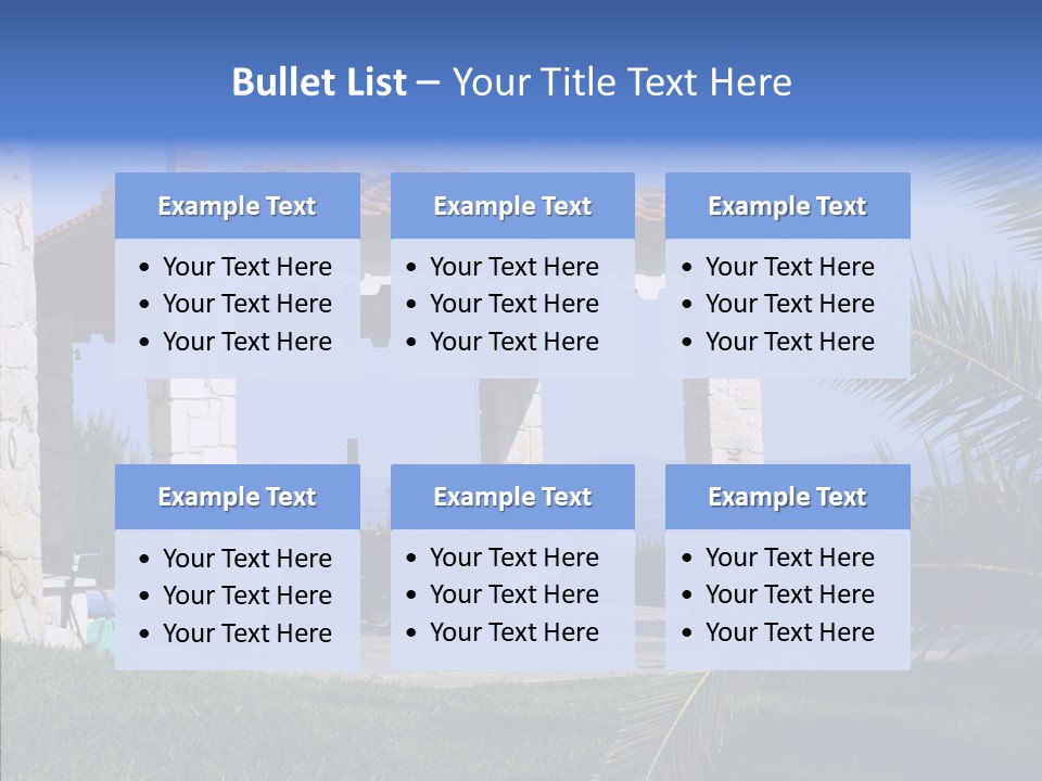 Colorful Residential Home PowerPoint Template