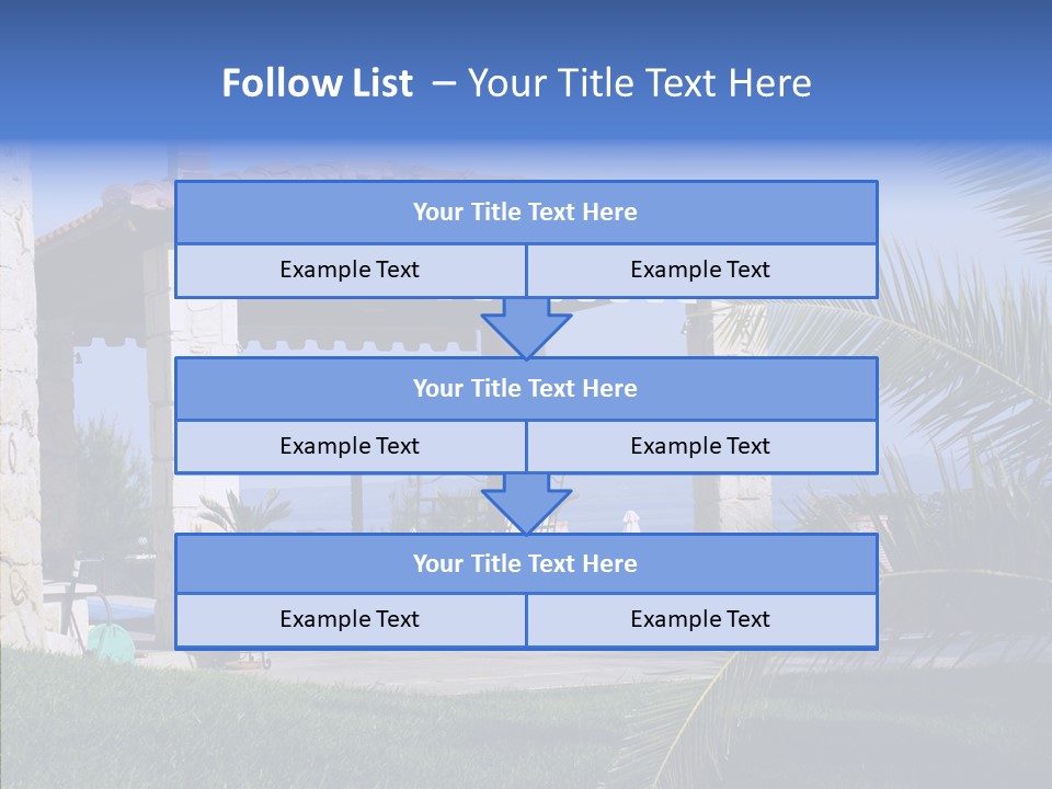 Colorful Residential Home PowerPoint Template