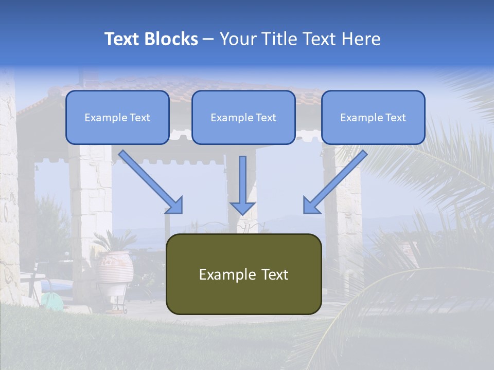 Colorful Residential Home PowerPoint Template
