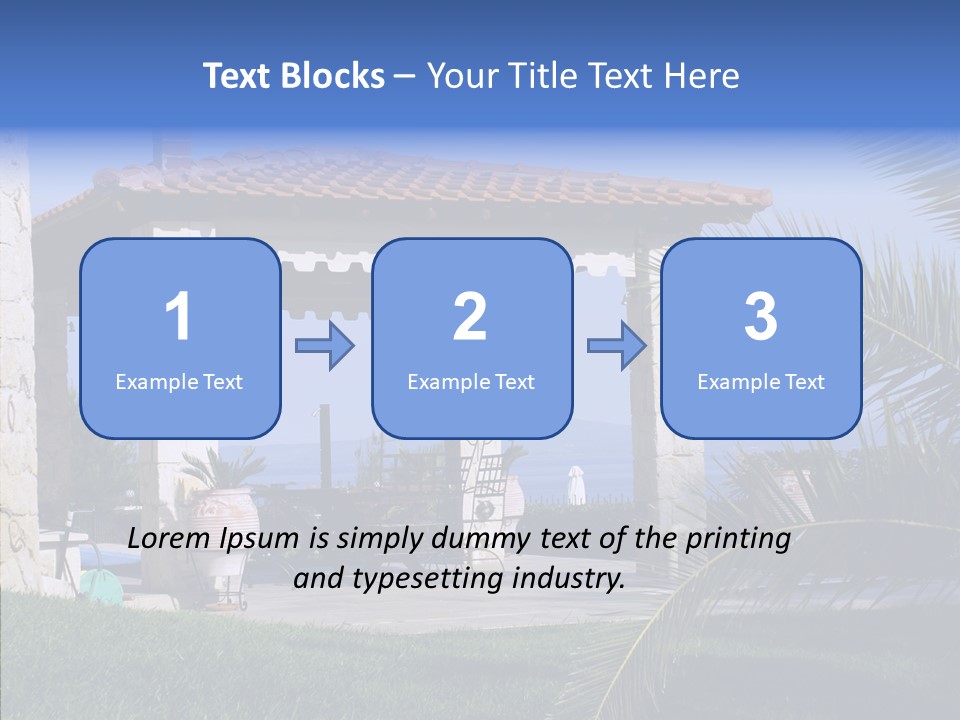 Colorful Residential Home PowerPoint Template