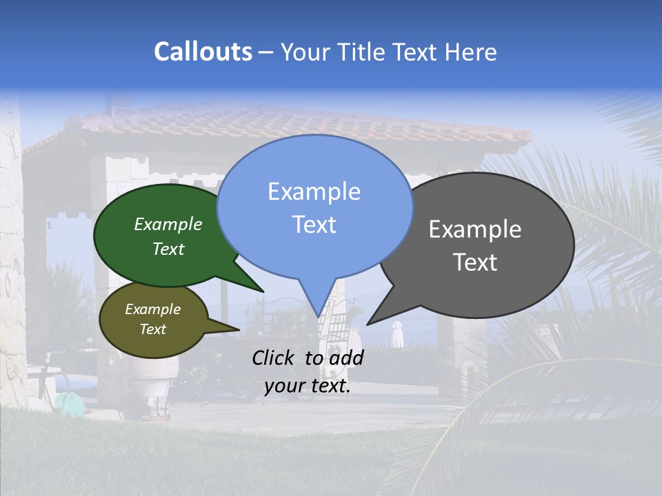Colorful Residential Home PowerPoint Template
