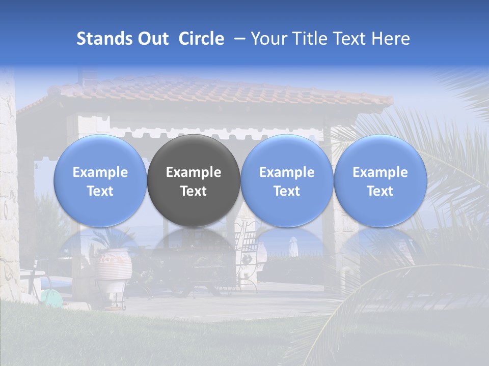 Colorful Residential Home PowerPoint Template