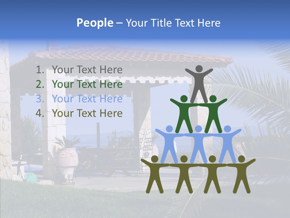 Colorful Residential Home PowerPoint Template