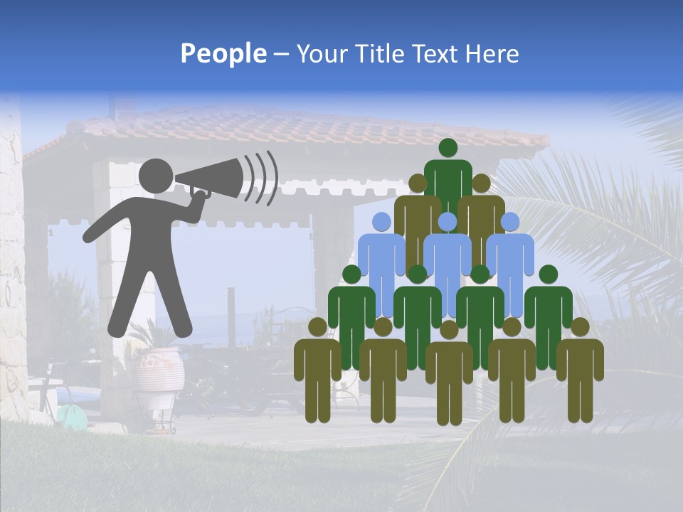 Colorful Residential Home PowerPoint Template