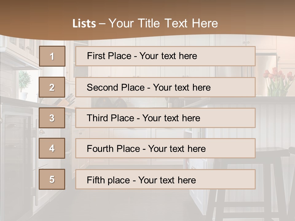 Style Wood Indoor PowerPoint Template