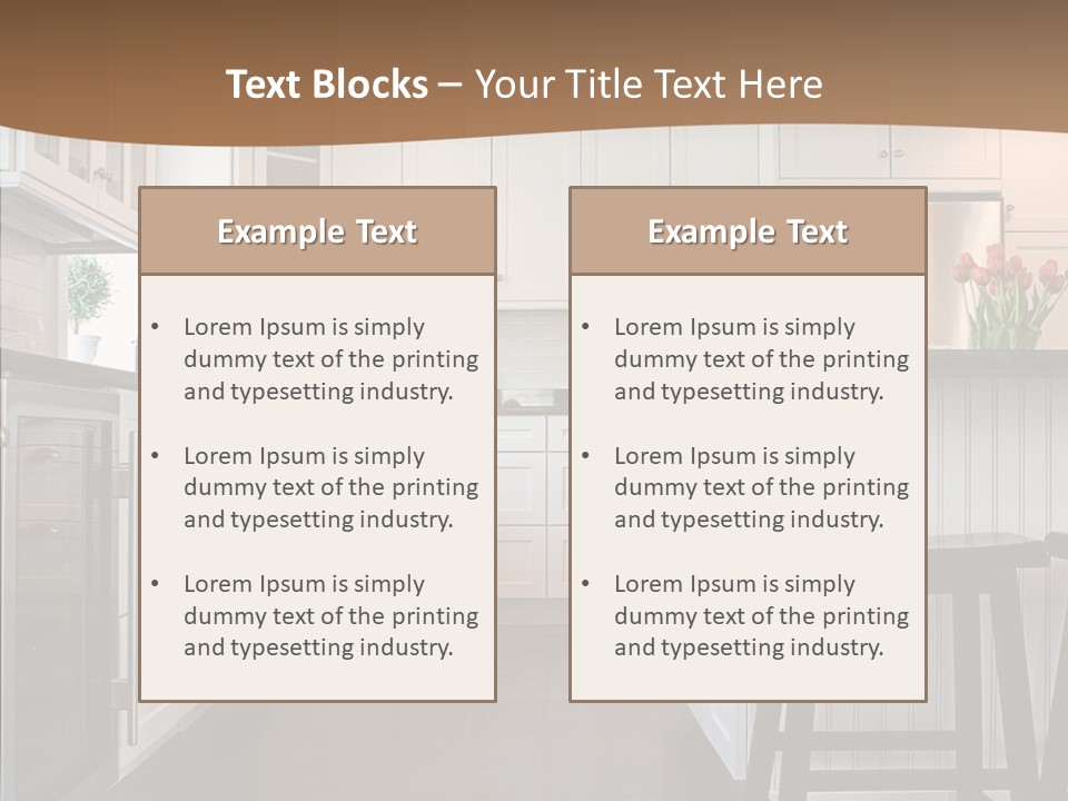 Style Wood Indoor PowerPoint Template