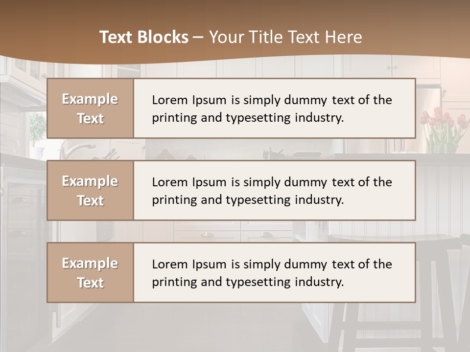 Style Wood Indoor PowerPoint Template