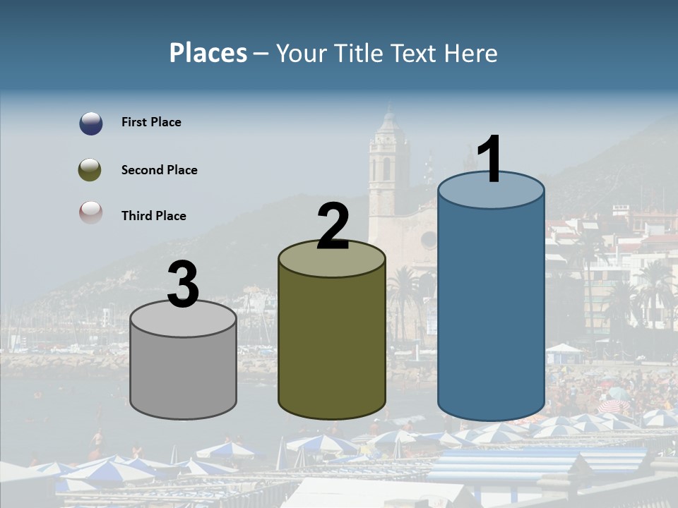 Monument Palm Green PowerPoint Template