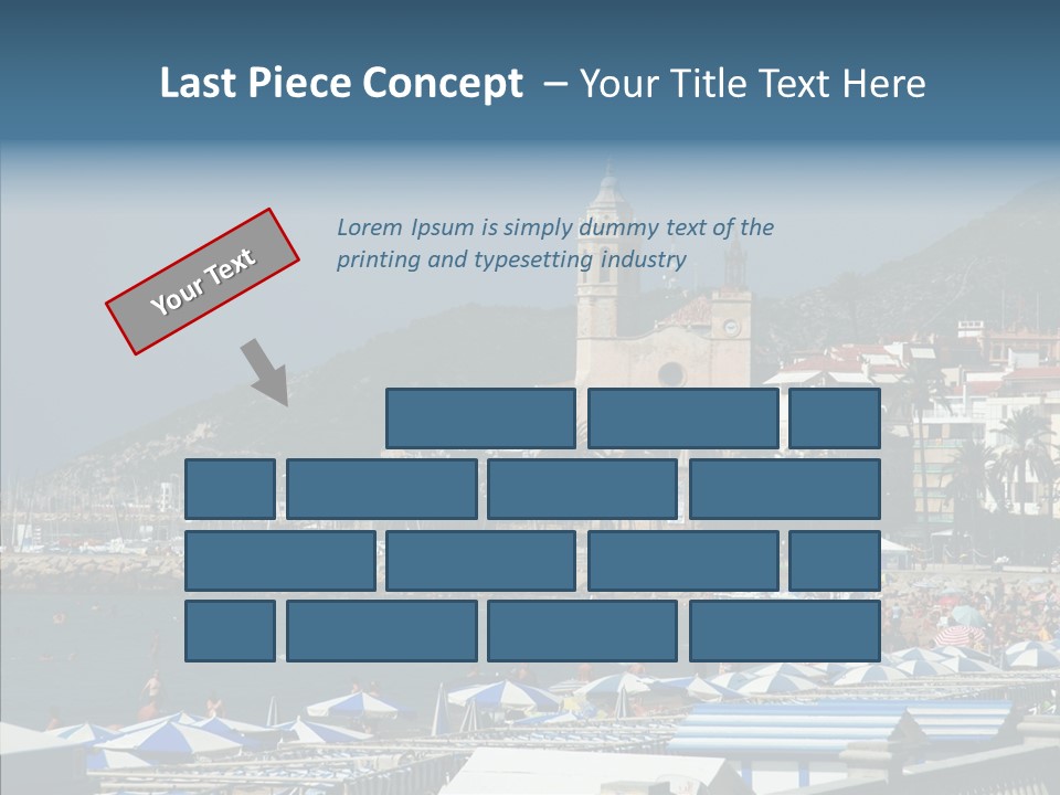 Monument Palm Green PowerPoint Template