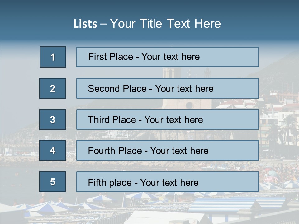 Monument Palm Green PowerPoint Template