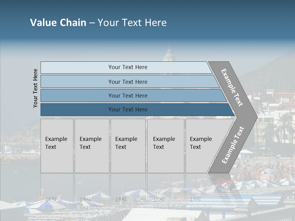 Monument Palm Green PowerPoint Template