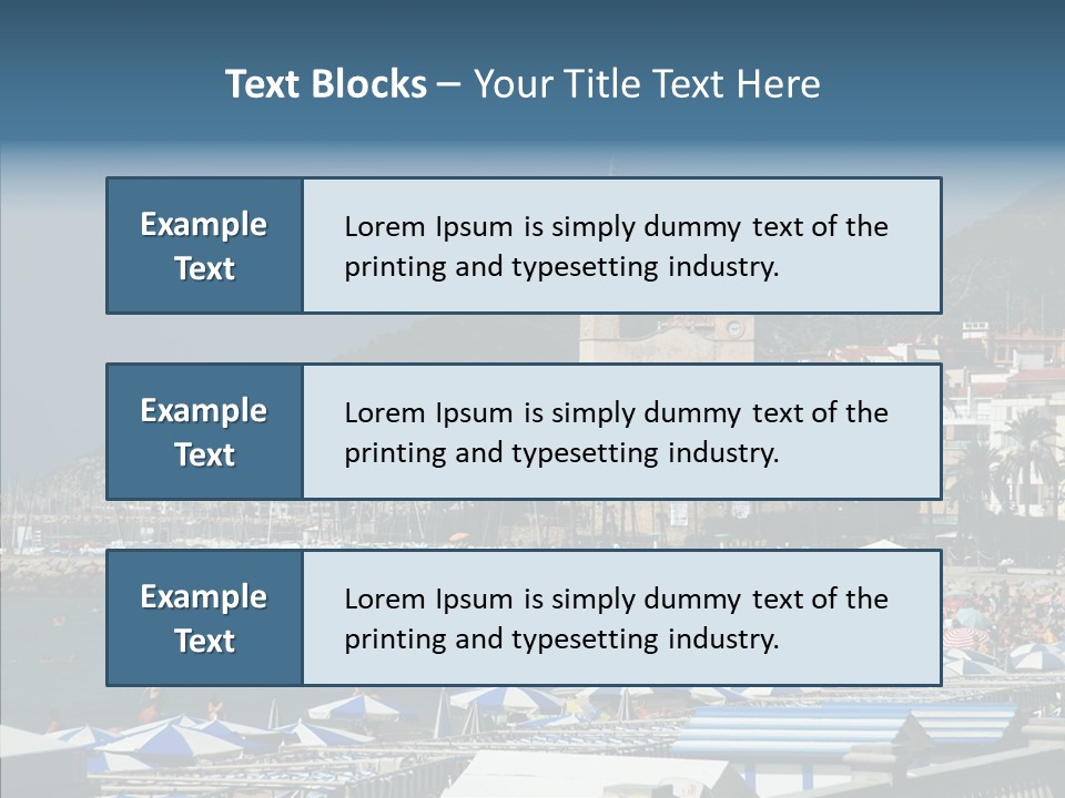 Monument Palm Green PowerPoint Template