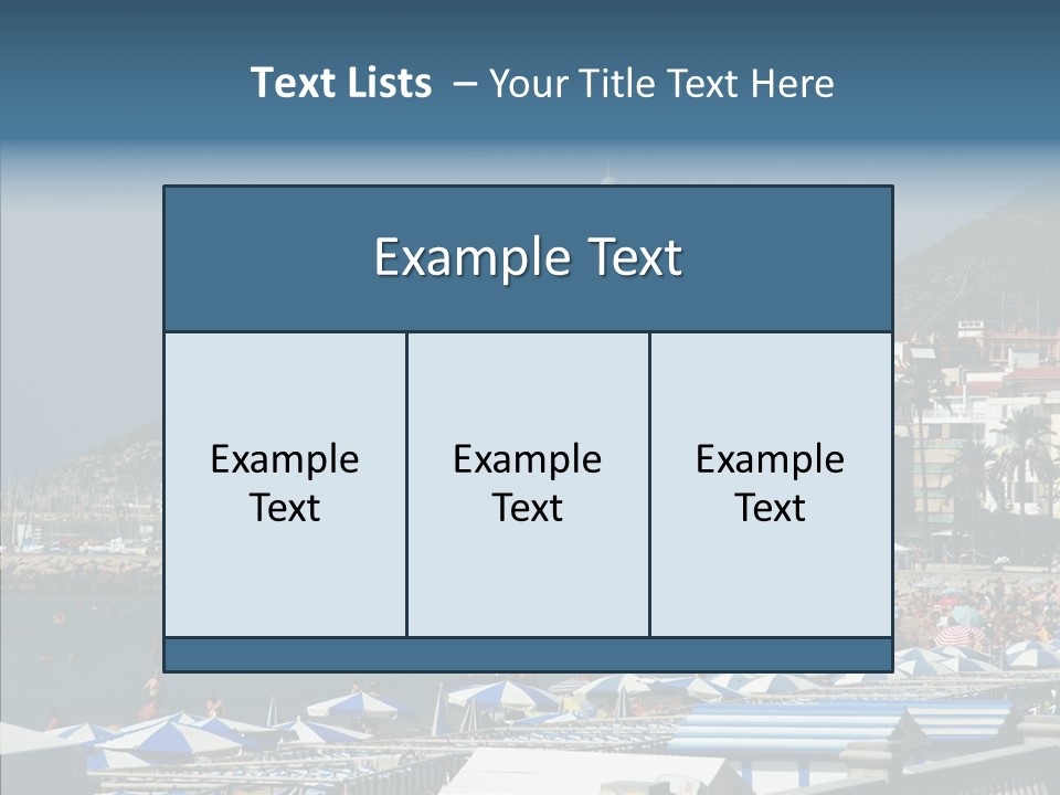 Monument Palm Green PowerPoint Template